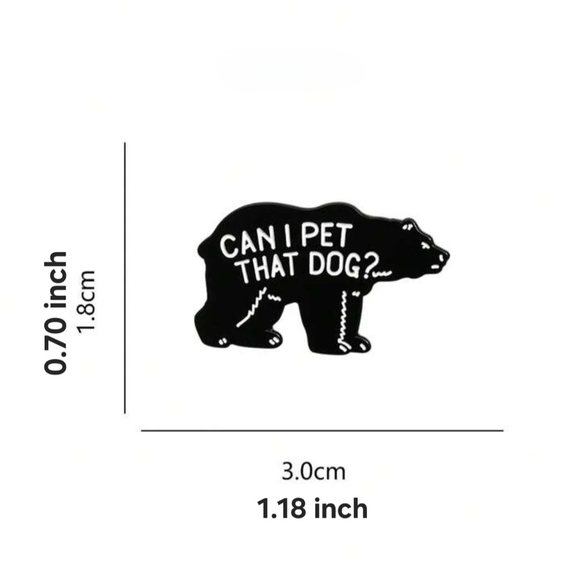 NEW‼️Pin - Can I Pet That Dog? - Picture 4 of 5